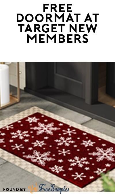 FREE Doormat at Target for New TopCashback Members