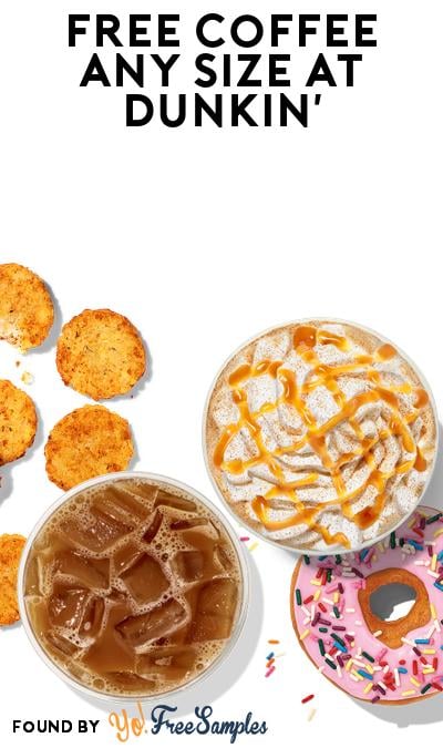 FREE Any Size Coffee at Dunkin’ on 12/29 (Rewards Required)