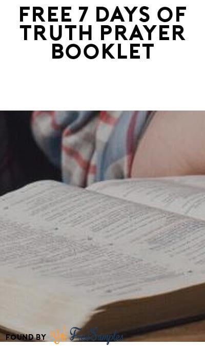 FREE 7 Days of Truth Prayer Devotional Booklet