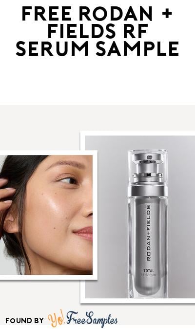 FREE Rodan + Fields Total RF Serum Sample