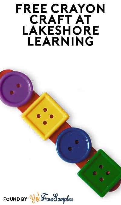 FREE Crayon Carrier Craft Event for Kids at Lakeshore Learning