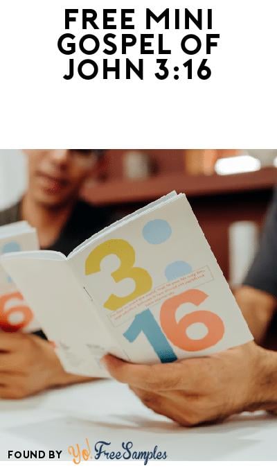 FREE Pocket-Sized Gospel of John 3:16