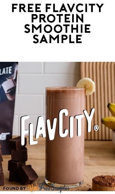 FREE FlavCity Protein Smoothie Sample (Strava App & 10-Day Challenge Required)