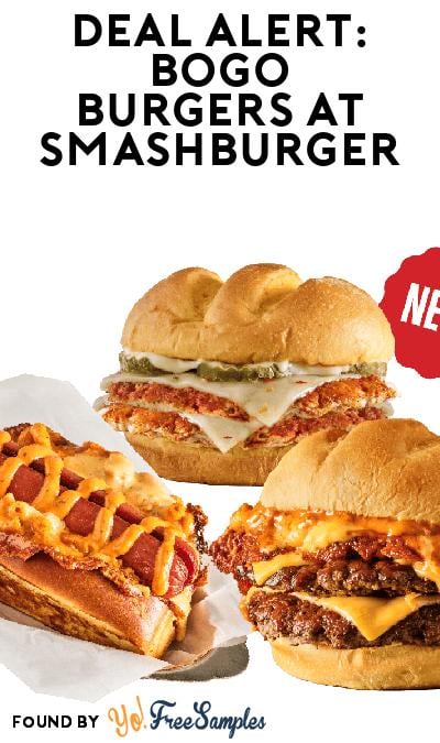 DEAL ALERT: BOGO Burgers & Big Dogs at Smashburger thru Jan 23rd