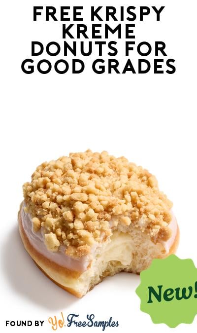 FREE Krispy Kreme Donuts for Students with Good Grades
