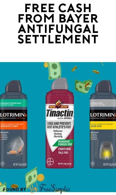 Get Cash from $4.85M Bayer Antifungal Spray Settlement