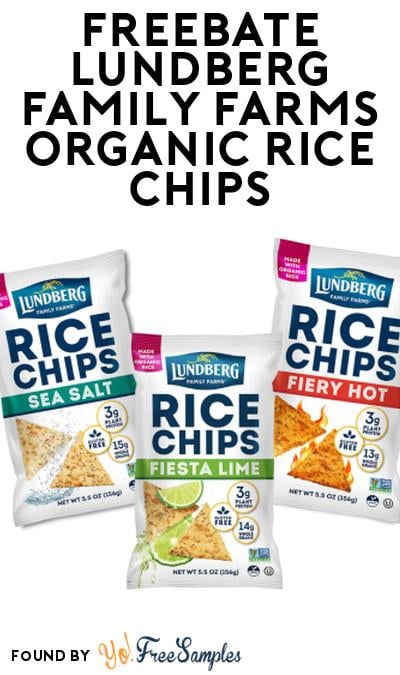 FREEBATE Lundberg Family Farms Organic Rice Chips At Social Nature (Rebate)
