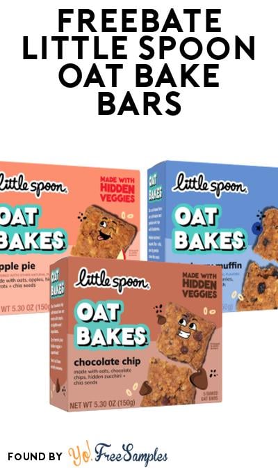 FREEBATE Little Spoon Oat Bake Bars BOGO  At Social Nature (Rebate)