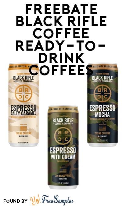 FREEBATE Black Rifle Coffee Ready-to-Drink Coffees At Social Nature (Rebate)