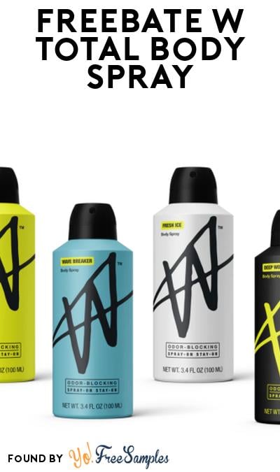 FREEBATE W Total Body Spray At Social Nature (Rebate)