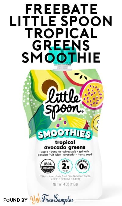 BOGO Little Spoon Tropical Greens Smoothie At Social Nature (Rebate)