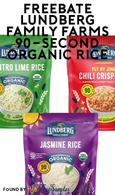 BOGO Lundberg Family Farms 90-Second Organic Rice At Social Nature (Rebate)