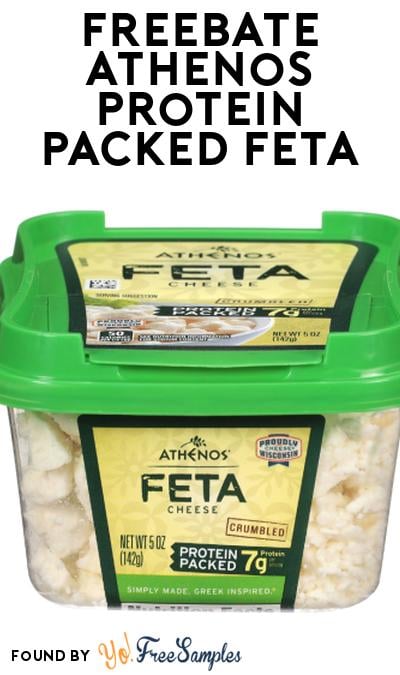 FREEBATE Athenos Protein Packed Feta At Social Nature (Rebate)