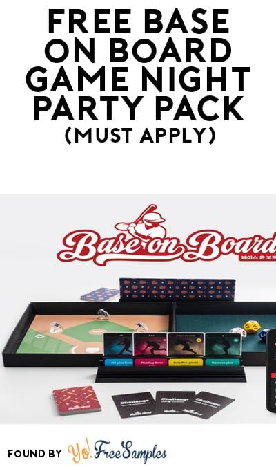 FREE Base on Board Game Night Party Pack (Must Apply To Host Tryazon Party)