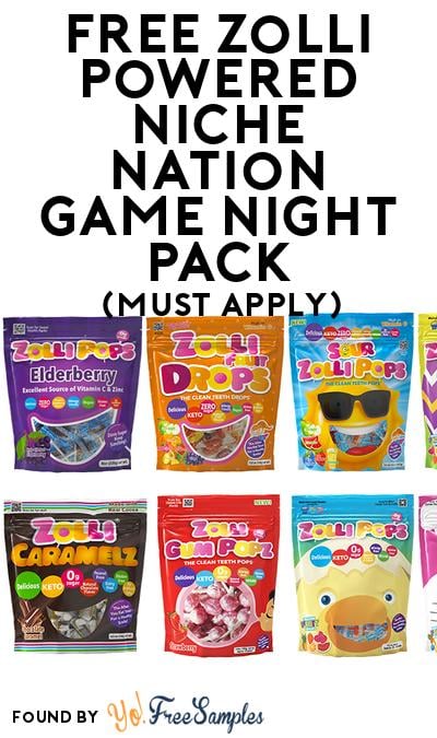 FREE Zolli Powered Niche Nation Game Night Pack (Must Apply To Host Tryazon Party)