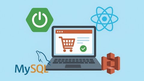 FREE Course at Udemy: Build a Full-Stack E-commerce App with Spring Boot & React