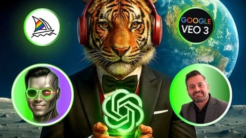 FREE Course at Udemy: ChatGPT, Midjourney & VEO3 for VIRAL Product Marketing