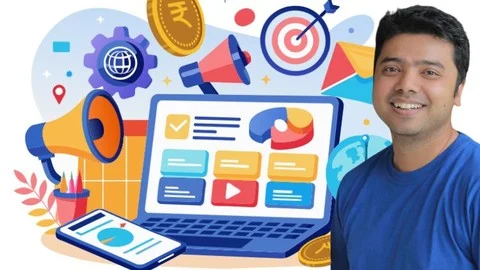 FREE Course at Udemy: Digital Marketing Essentials 2025: PPC, SEO, SMM, Web Dev!