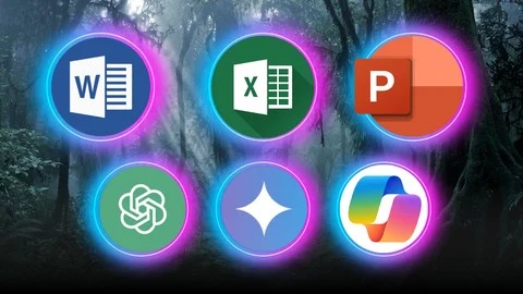 FREE Course at Udemy: Learn Microsoft Office with ChatGPT Gemini and Copilot