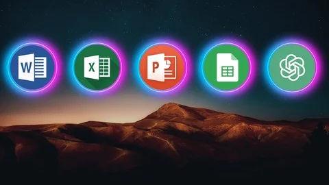 FREE Course at Udemy: MS Office With AI - Word Excel PowerPoint with ChatGPT