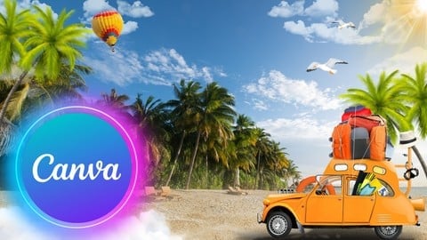 FREE Course at Udemy: Multipurpose Canva Design Bootcamp From Beginner to Pro