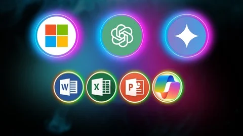FREE Course at Udemy: Professional MS Office With AI - ChatGpt, Gemini Copilot