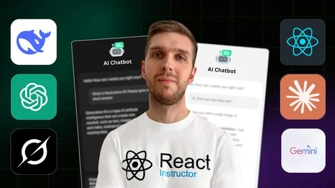FREE Course at Udemy: React.js AI Chatbot built with ChatGPT, Gemini and DeepSeek