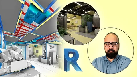 FREE Course at Udemy: Revit Industrial Office- Interior Design- Structural and MEP