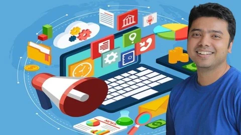 FREE Course at Udemy: Total Digital Marketing Guide 2025:SEO, PPC, SMM, Web, Email
