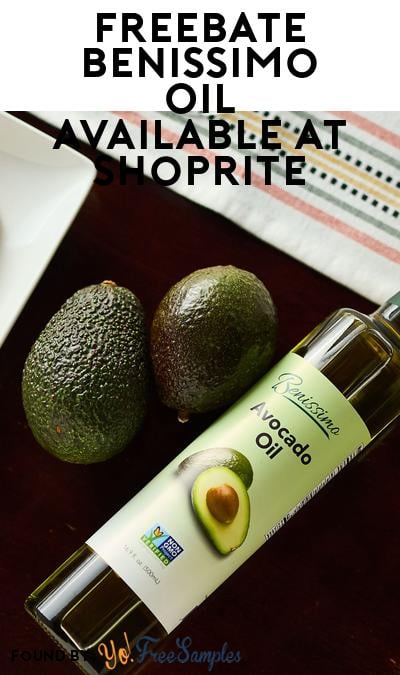 FREEBATE Benissimo Oil Available at ShopRite (WeStock Rebate Required)
