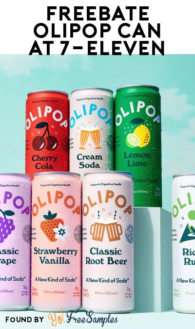 FREEBATE Olipop Can at 7-Eleven (WeStock Rebate Required)