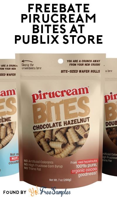 FREEBATE Pirucream Bites at Publix Store (WeStock Rebate Required)