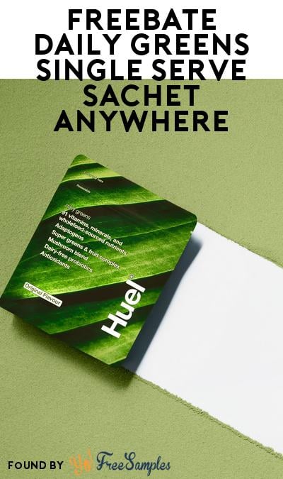 FREEBATE Daily Greens Single Serve Sachet Anywhere (WeStock Rebate Required)