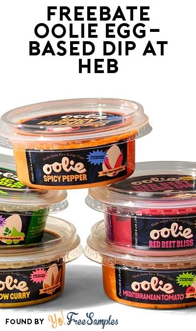 FREEBATE Oolie Egg-Based Dip at HEB (WeStock Rebate Required)