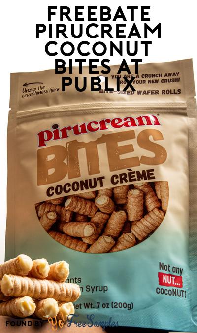 FREEBATE Pirucream Coconut Bites at Publix (WeStock Rebate Required)