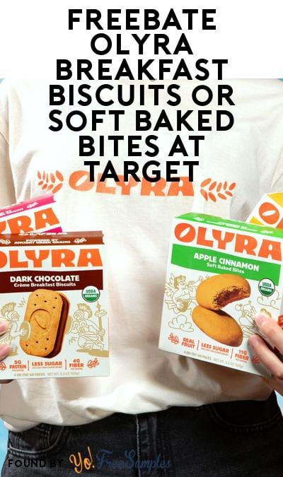 FREEBATE OLYRA Breakfast Biscuits or Soft Baked Bites at Target (WeStock Rebate Required)