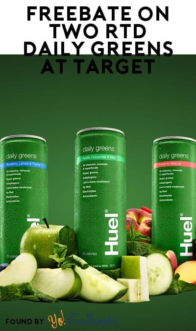 FREEBATE on TWO RTD Daily Greens at Target (WeStock Rebate Required)