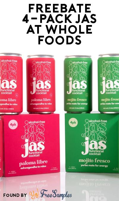 FREEBATE 4-Pack JAS at Whole Foods (WeStock Rebate Required)