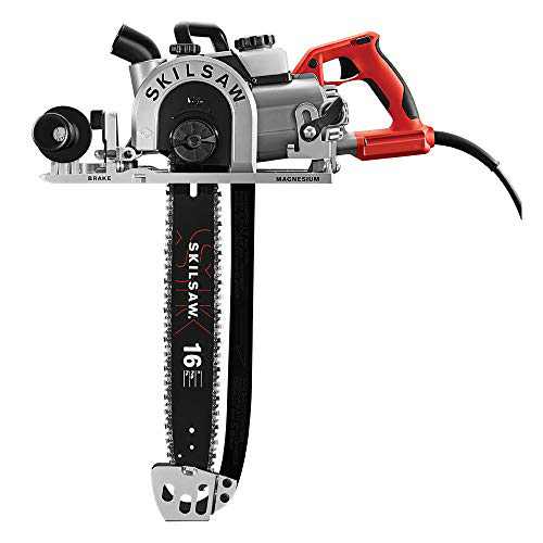 Price Drop For SKIL 16 In. Worm Drive Carpentry Chain Beam Saw SPT55